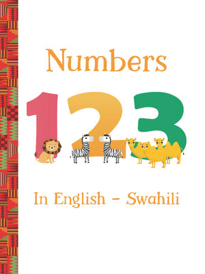 cover image of Numbers 123 in English — Swahili